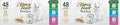 Fancy Feast Purina Gourmet Wet Cat Food Variety Package,Petites Gravy Collection,Break-Apart tubs,96 Servings - 2.8 oz. Tubs,(Pack of 48)