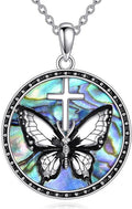 KZX Cat/Dog/Phoenix/Eagle/Whale/Shark/Puffin/Starfish/Chicken/Butterfly/Owl/Bee/Frog/Seahorse Necklace Sterling Silver Animal Pendant Jewelry Gift for Women