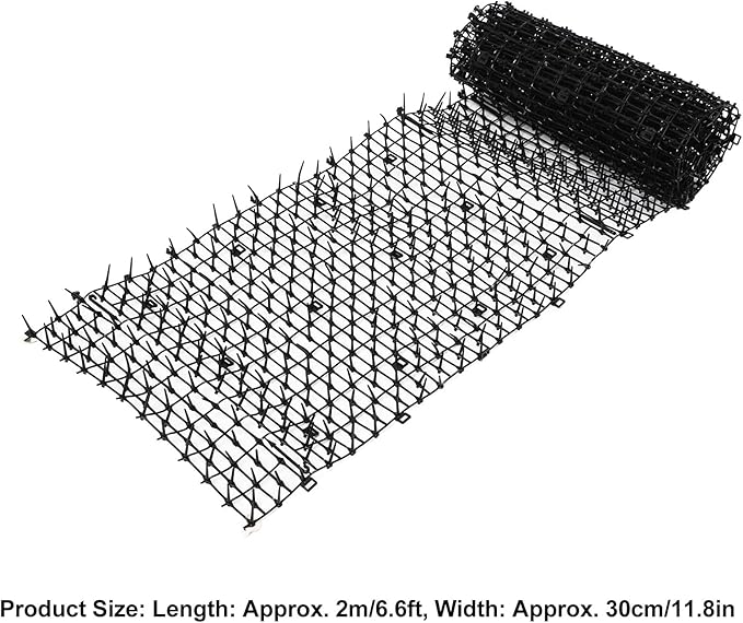 aqxreight Cat Scare Mats S Dog Deterrent Mat Pet Scat Spikes Mat for Indoor Outdoor Garden Black Scat Mats Can Easily Be Customized to Fit Your Specific Needs. with Convenient Cat Scare