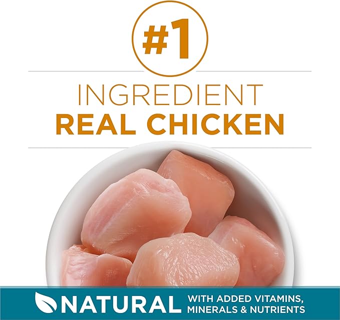Purina ONE Natural Dry Cat Food, Tender Selects Blend With Real Chicken - 16 Lb. Bag
