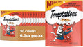 Temptations Classic Cat Treats, Rockin' Lobster Flavor, Crunchy and Soft Cat Treats 6.3 oz. Pouch (Pack of 10)