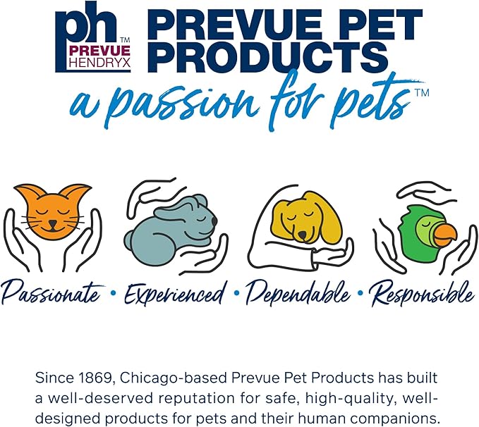 Prevue Pet Products Parakeet Square Roof Bird Cage with Handle - Carrier for Home or Travel, Small Bird Accessories, Easy Storage, for Canaries, Budgies, Finches, Parakeets, and More - Blue & White