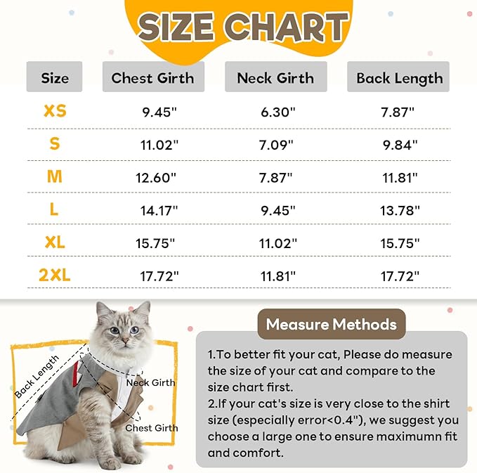 Cat Tuxedo Suit, Stylish Cat Tuxedo Outfit Formal Suit, Kitten Formal Attire Wedding Birthday Onesie Costume for Male Girl Hairless Cats, Pet Fashion Apparel Fancy Clothes, Black, 2XL