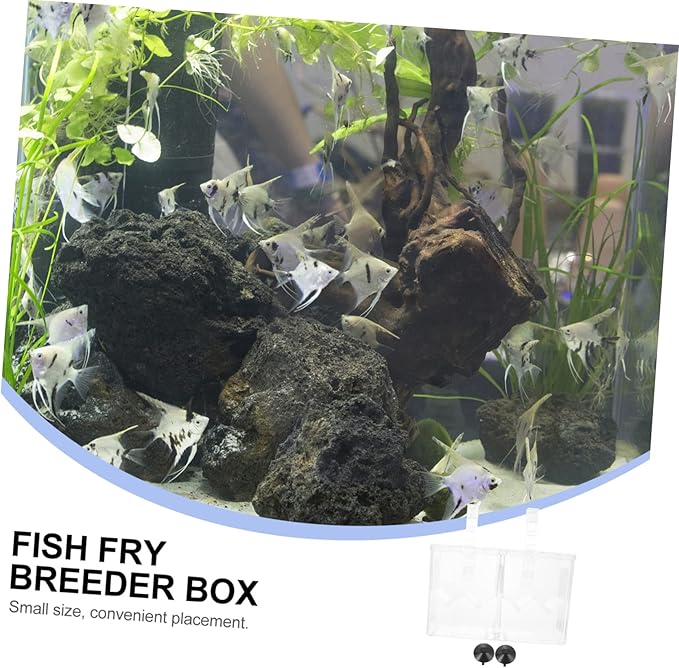 Hatching Incubator Box Aquarium Breeding Accessory Isolation Tank for Aggressive Injured Fish Plastic Material
