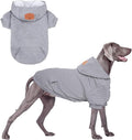 BEAUTYZOO Dog Sweaters for Extra Large Dogs Girl Boy, XXXL Dog Hoodie with Pocket & Leash Hole, Soft Warm Waffle-Like Laminated Cotton Pet Clothes for Cold Weather, Doberman Great Dane Sweatshirt, 3XL