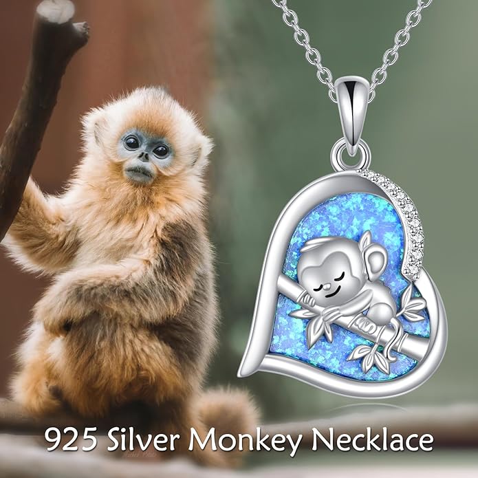 KZX Cat/Dog/Phoenix/Eagle/Whale/Shark/Puffin/Starfish/Chicken/Butterfly/Owl/Bee/Frog/Seahorse Necklace Sterling Silver Animal Pendant Jewelry Gift for Women