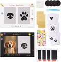 Dog Paw Print Kit, Clean Touch Paw Print Kit for Dogs Cats,Dog Memorials & Funerary DIY Gift to Dog Lover for Puppy & Newborn Baby