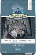 Blue Buffalo Wilderness High Protein Natural Adult Dry Dog Food Plus Wholesome Grains, Chicken 11-lb