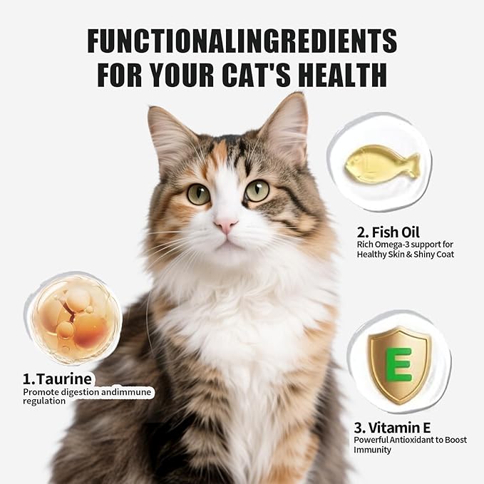 Lickable Cat Treat Snack Wet Lickable Stick Lickable Treats Dogs & Cats Omg3 Squeezable Creamy Purée Cat Snack Chicken Lickables Treat with Multivitamin pet Treats Healthy Grain-Free (20 Tubes)