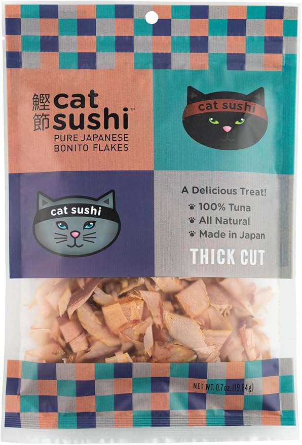 Cat Sushi Bonito Flakes, Thick Cut, 0.7 oz