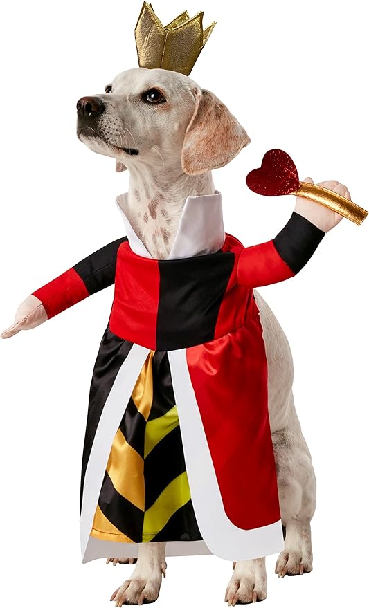 Rubies Disney Villains: Queen Of Hearts Pet Costume for For Dogs or Cats, XL