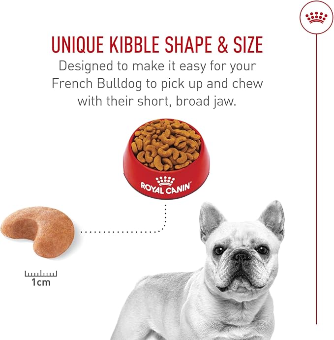 Royal Canin Breed Health Nutrition French Bulldog Adult Dry Dog Food, 6 lb Bag