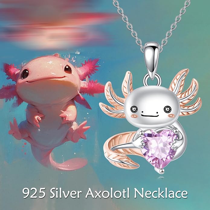 KZX Cat/Dog/Phoenix/Eagle/Whale/Shark/Puffin/Starfish/Chicken/Butterfly/Owl/Bee/Frog/Seahorse Necklace Sterling Silver Animal Pendant Jewelry Gift for Women