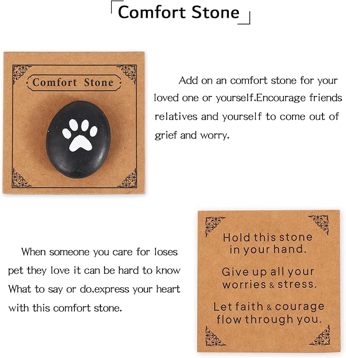LESEN Loss of Dog Cat Pet Sympathy Gift,Dog Memorial Gifts for Loss of Dog,Dog Passing Away Bereavement Remembrance Gift Basket for Friends Family