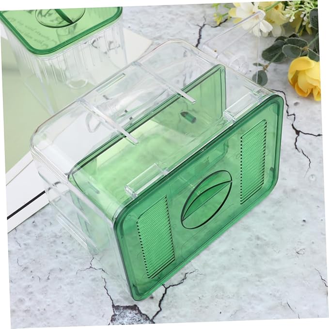 Self-Guided Fish Breeding Tank Isolation Box for Juvenile Fish Transparent Design for Easy Observation