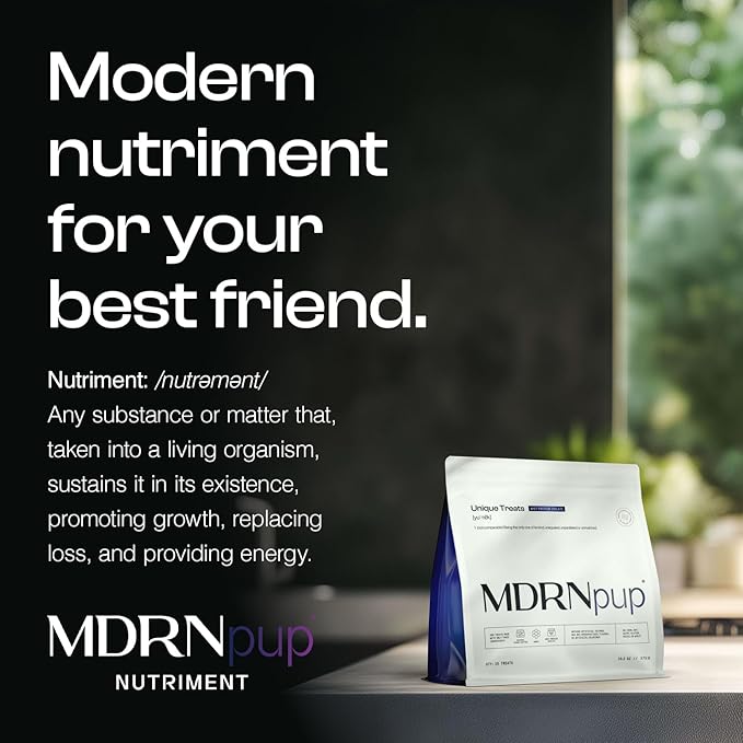 MDRNpup® Unique Dog Treats, Human Grade and All-Natural, Only Three Ingredients, High Protein - Amino Acids, Nothing Artificial, Soft Baked in The USA (13.2 Ounce, Whey Isolate Protein)