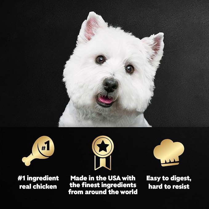 Cesar Loaf & Topper in Sauce Wet Dog Food, Rotisserie Chicken Flavor with Bacon & Cheese, Wet Food for Dogs, 3.5 oz Easy Peel Trays, 24 Count