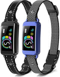 Bark Collar, 2 Pack Smart Dog Bark Collar for Large Medium Small Dogs, Anti Barking Device for Dogs Training Collar with Beep Vibration Harmless Shock, 5 Adjustable Sensitivity (Blue)