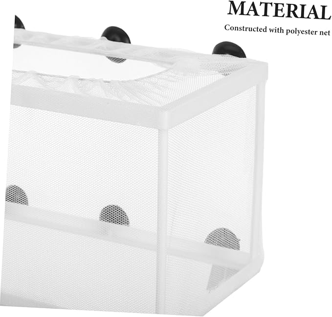 Large Size Aquarium Isolation Box Fish Breeding Tanks Net Fish Box Suction Cup