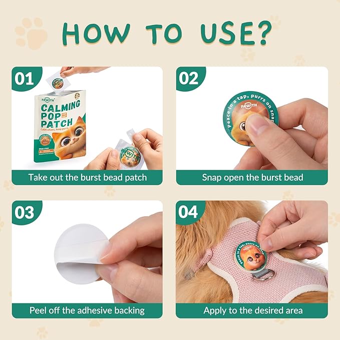 Cat Calming Diffuser – for Travel, Car & Home Use, Pheromone Diffuser for Cats & Kittens to Reduce Anxiety and Stress, No Electricity Needed, Long-Lasting Calming Support