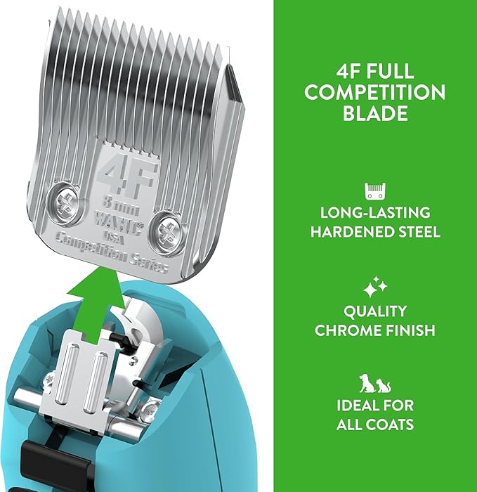 Wahl Professional Animal 4F Full Competition Blade 5/16" 2375-100, Steel