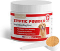 Styptic Powder for Dogs–Quick Stop Bleeding for Dogs Nails, Minor Cuts, Scratches–Blood Stop Powder with Herbal Support,Gentle & Sting-Free–5.3 oz Styptic Powder for Grooming,Vets,Pet First Aid Kits
