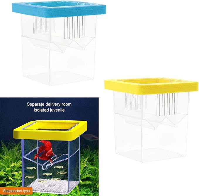 Breeding Tanks for Aquarium Isolation Box Hatchery for Clear Spawning Home Aquarium Hatchery