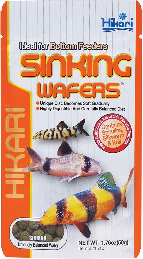 Hikari Sinking Wafers for Pets, 1.76-Ounce