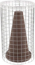 Shrimp Breeding Bucket with Spawning Cone and Isolation Net Set, Small Purple Clay Aquarium Fish Breeding Pot for Angelfish and Brine Shrimp Spawning in Home Tanks