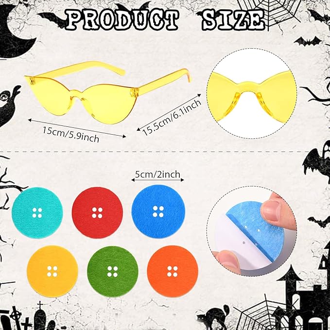 Blue Cat Costume Set Including Cat Ears Headband Yellow T-shirt Glasses for World Book Day Cosplay Party Supplies
