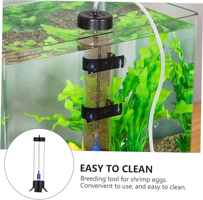 Yardwe Incubator for Shrimp Freshwater Aquarium Breeding Box Breeding Box Fish Egg Incubator Easy to Use Clean