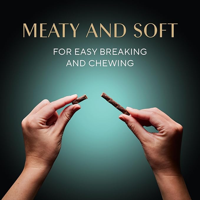 Sheba Meaty Tender Sticks Cat Treats Chicken,Tuna Flavor,or Salmon Flavor,0.14 oz.,70 Count (Pack of 2)
