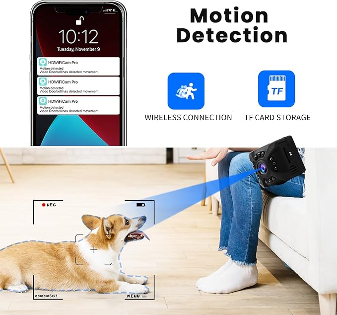 2025 Upgraded 1080P Security Camera Wireless Indoor,Home Camera for Pet/Baby,Suitable for Home Offices-29