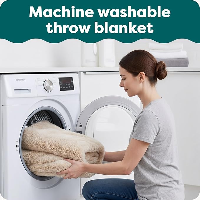 Furhaven Waterproof Throw Blanket for Dogs & Indoor Cats, Washable - Shaggy Plush Calming Long Faux Fur & Velvet Dog Blanket - Gray, Medium