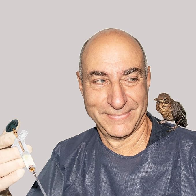 OBANGONG 2 Sets Hand Feeding Syringe for Birds, 20ml & 10ml, Plastic, Non-Sterile, 1 Count