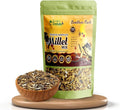 Danodia's Zoolulu Cockatiel & Parrotlet Millet Mix (950g/2 lbs) | Bird Food Blend for Cockatiels, Budgerigars, Parrotlets & Lovebirds | Daily Healthy Nutrition