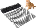 Zerodis Pet Training Spike Mat, Indoor Outdoor Scat Mat for Cats and Dogs, Metal and Plastic Construction, 49x13cm (Black)