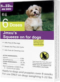 Flea and Tick Prevention for Dogs, Dogs Flea & Tick Treatment with Fipronil, Long-Lasting & Fast-Acting Topical Flea & Tick Control Drops (6 Dose, 5-22lbs)