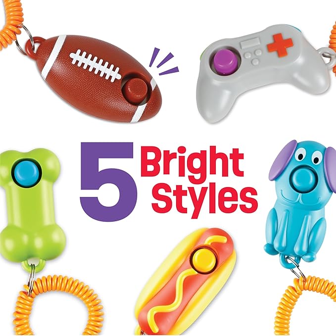 Brightkins Smarty Pooch Football Training Clicker - Dog Enrichment Toys, Accessories for Smart Dogs, Gift for Puppies