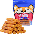 Pork Hide Chicken Twists for Dogs, 32 oz (2 lb) – Smoked Pork Hide Chew Sticks Wrapped with Real Chicken Breast, High-Protein Low-Fat, Rawhide-Free, Long-Lasting 5-Inch Natural Dog Chews