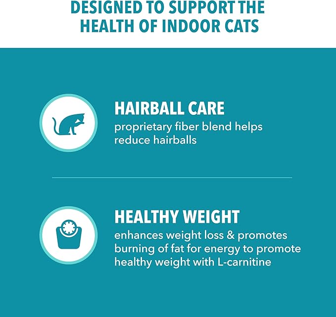 IAMS Proactive Health Dry Cat Food, Indoor Weight and Hairball Care Cat Food Dry Recipe, with Salmon, 7 lb. Bag
