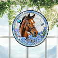 Custom Dog Portrait Stained Glass Catcher, Pet Memorial Stained Glass Photo Catcher, Staineds Glass Dog Memorial, Loss of Dogs Sympathy Gift Personalized, Pet Loss Gifts /12
