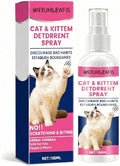 Cat Deterrent Spray, Cat Repellent for Indoor and Outdoor, Furniture Protection, Pee Spraying, Excessive Chewing and Scratching, Pet-Safe Formula, 100ML