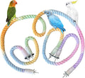 3pcs Gradient Colorful Bird Rope Perch Stand,Bird Cage Climbing Rope Toys Accessories,Bendable Climbing,Parakeet Lovebirds Cockatiels Budgies Play (15.7'',23.6'',39.3''B2)