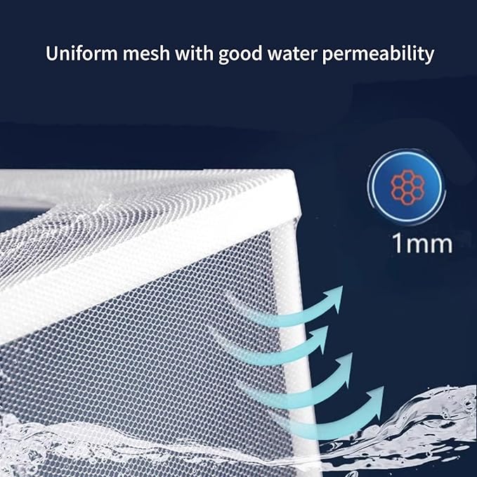 2Pcs Aquariums Breeding Tanks with Secure Suction Cup Baby Fish Insulated Net for Fry and Shrimp Spawning Hatching Spawning Box for Aquariums Baby Fish