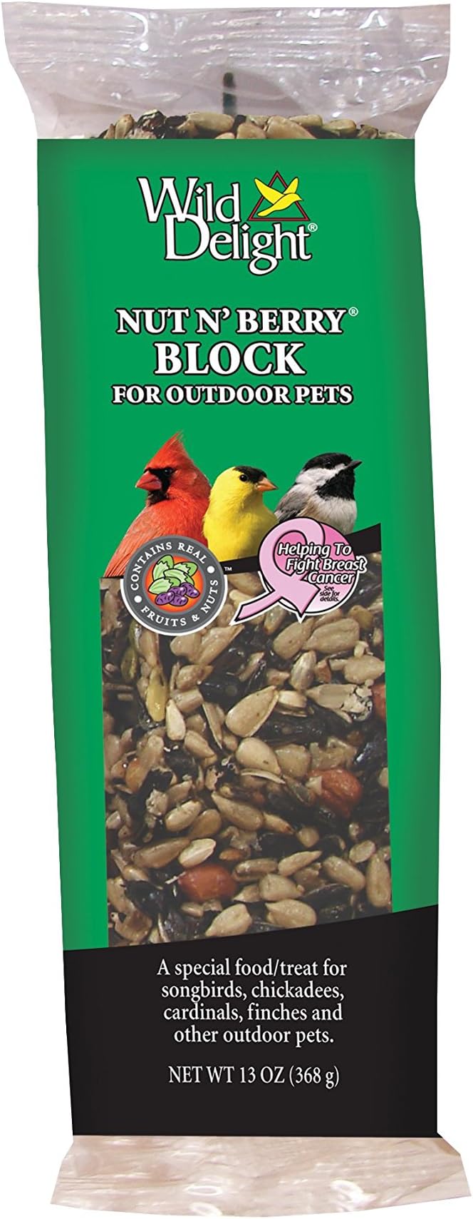 Wild Delight Nut N' Berry Block, 13oz (Pack of 6)