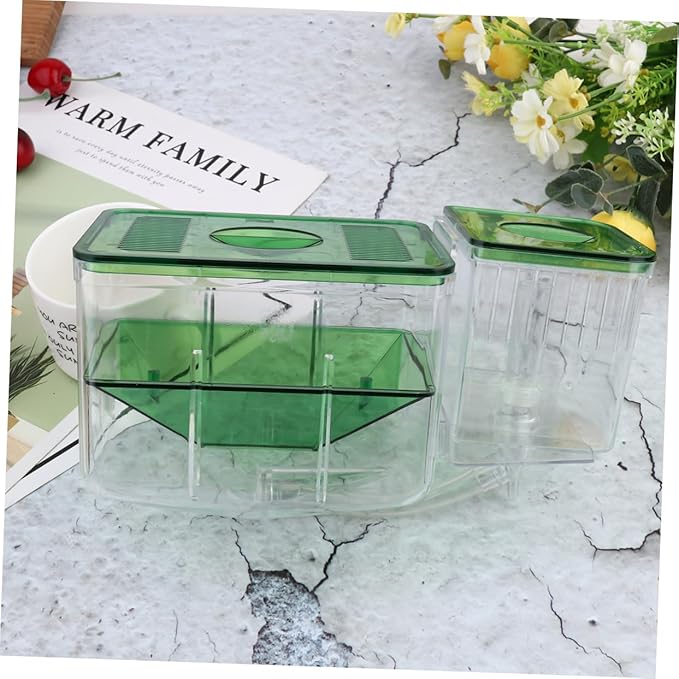 SUPVOX Self Guided Aquarium Breeding Tank Fish Hatching Isolation Box for Improved Survival Rates Transparent Design for Easy Observation Protects Newborns Sick Fish from