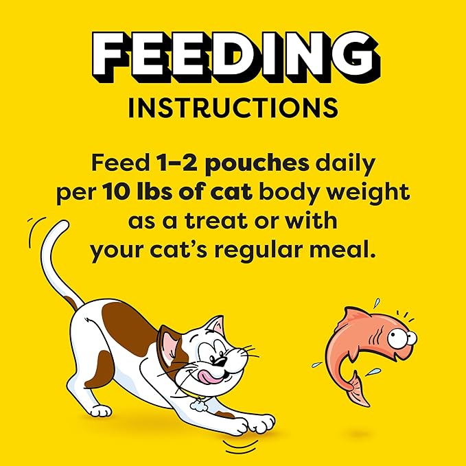 Temptations Creamy Puree Squeezable Lickable Cat Treats, Wet Cat Treats with Salmon, 0.42 oz. Tubes, 24 Count