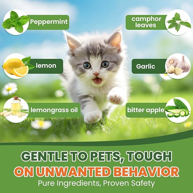 Cat Outdoor for Natural Cat Balls Indoor Safe Dog Long Lasting 6 Months Waterproof Gardens Yards Patios Garages Permanently 10 Pack Mesh Bags