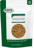Exotic Nutrition Opossum Complete - Nutritionally Complete Healthy Pellet Diet - Food for Short-Tailed & Virginia Opossums (15 lb.)